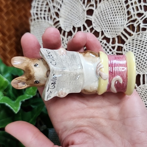 👉*VTG* BESWICK BEATRIX POTTER TAILOR OF GLOUCESTER FIGURE 1949 ~EXCELLENT COND - Picture 6 of 6